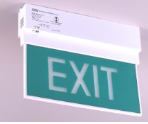 Samcom - SLED-X1- Exit Light (Surface mount)